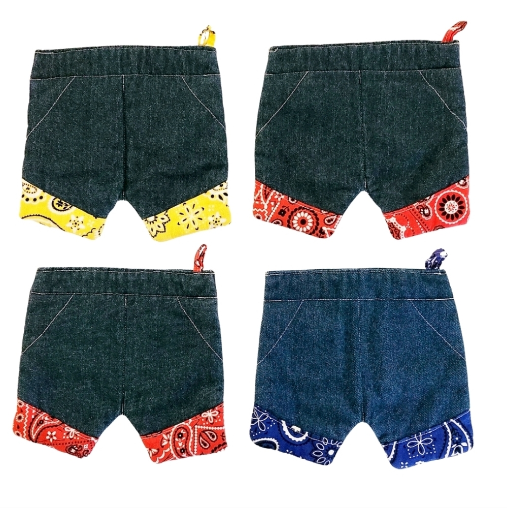 DENIM POTHOLDERS